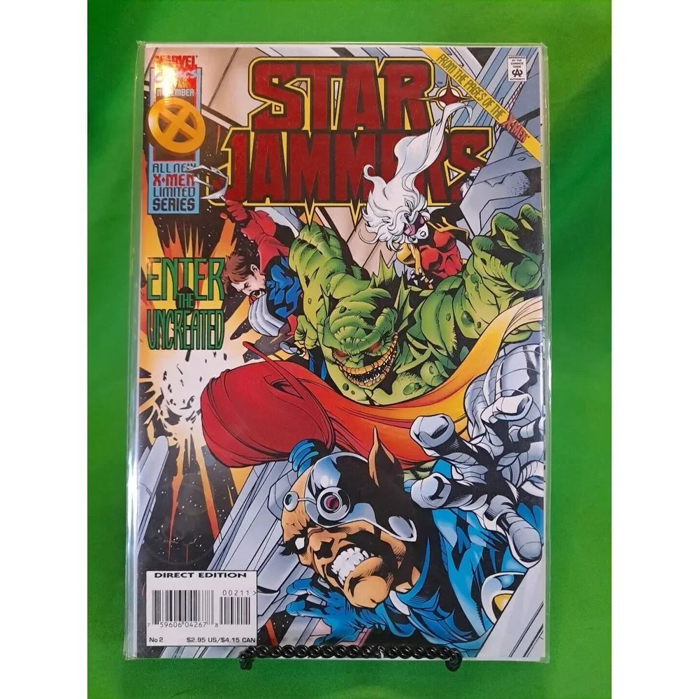 Star Jammers #1-4 [Complete Set] 1995‎ Marvel Comics /All 4 Bagged And Boarded
